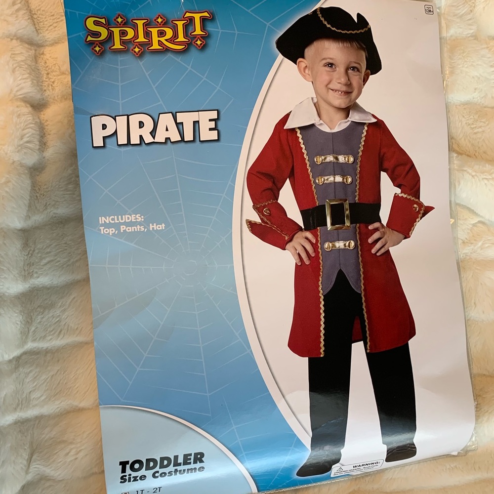 Pirate Costume Toddler 1T-2T